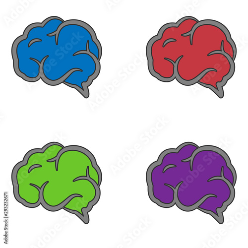 brain pin set