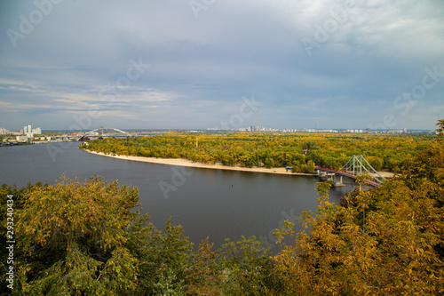 River landscape in autumn © Сергей Луговский