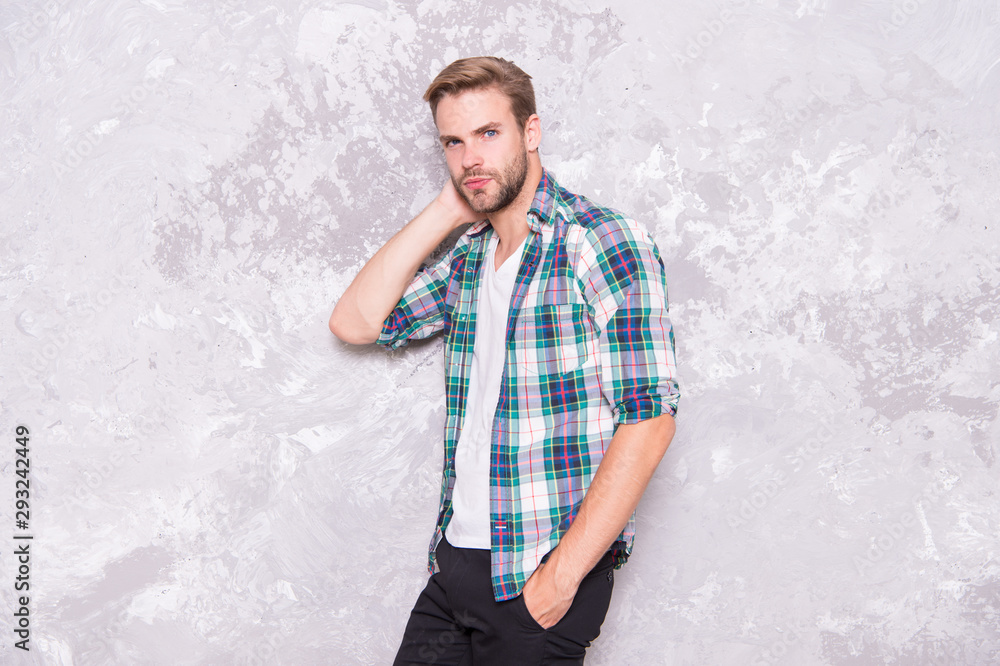 Casual guy stores new arrivals