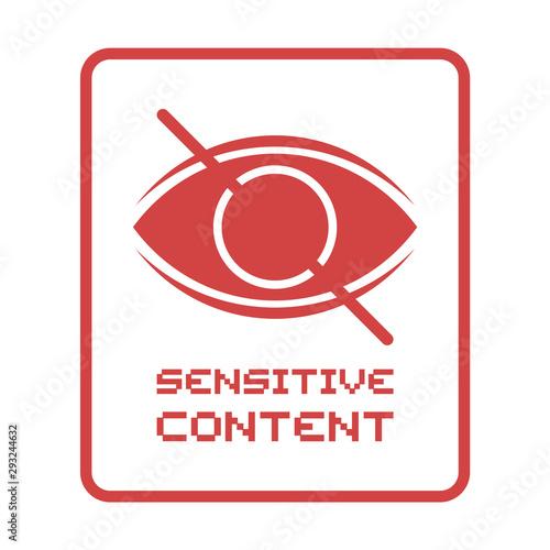 Parental advisory icon design