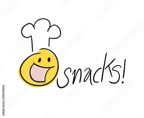 Design of snack symbol photo