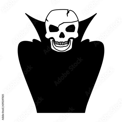 Halloween death vector design icon