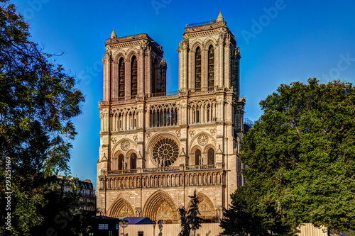 Notre Dame Cathedral in Paris France