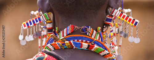 Slika na platnu Tribu Masai, Kenia, Africa