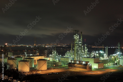 北海道 室蘭市 工場夜景