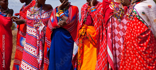 Tribu Masai, Kenia, Africa photo