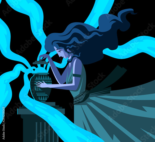 pandora greek myth opening the evils jar