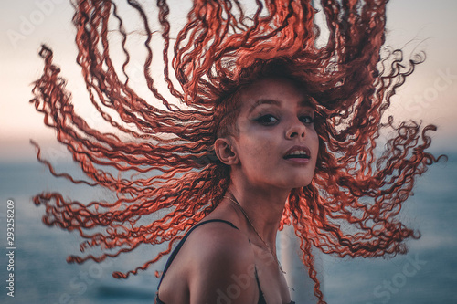 Hair up