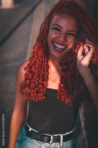 portrait of young woman