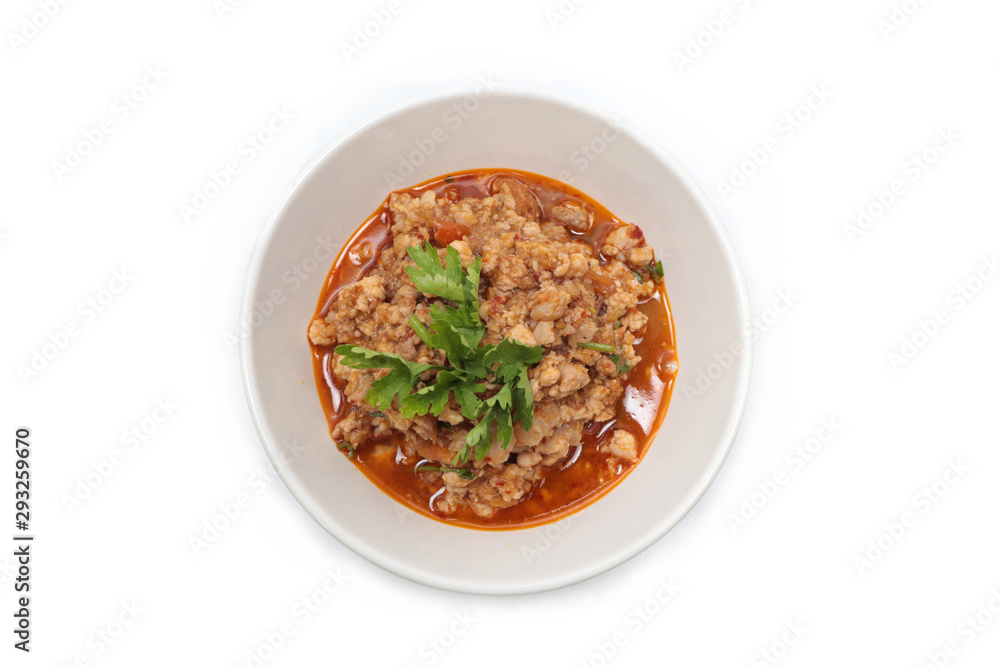 Nam Phrik Ong, Thai food in the north Nam Phrik Ong, Thai food in the north
