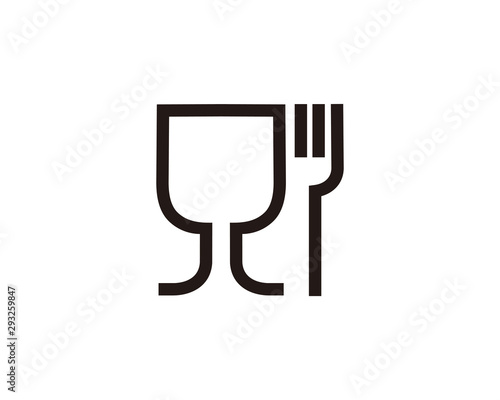 Food grade icon symbol vector