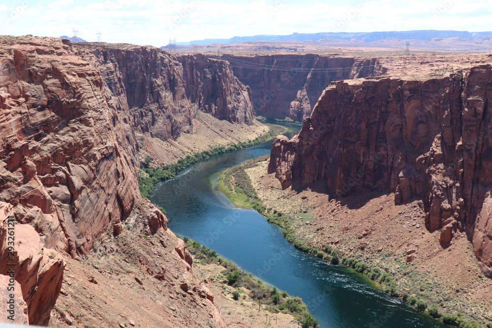 Colorado River near Glen Canyon Dam Colorado River near Glen Canyon Dam