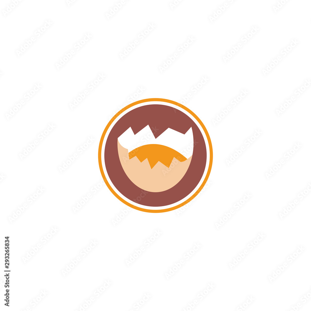 egg logo design template vector illustration egg logo design template vector illustration