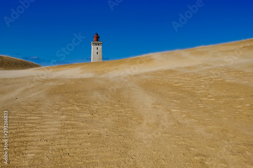 Rubjerg Knud Fyr lighthouse and dunes