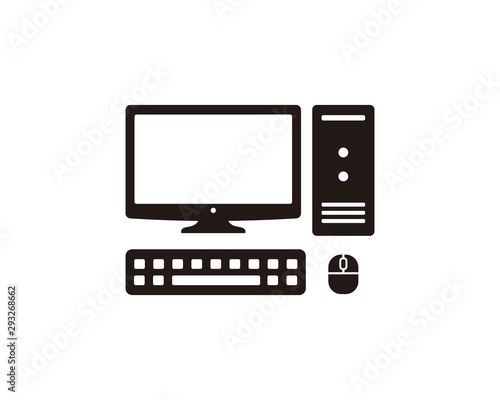 Computer icon symbol vector