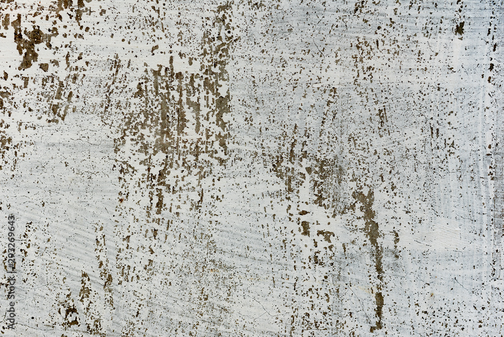 Obraz premium Texture of a concrete wall with cracks and scratches which can be used as a background