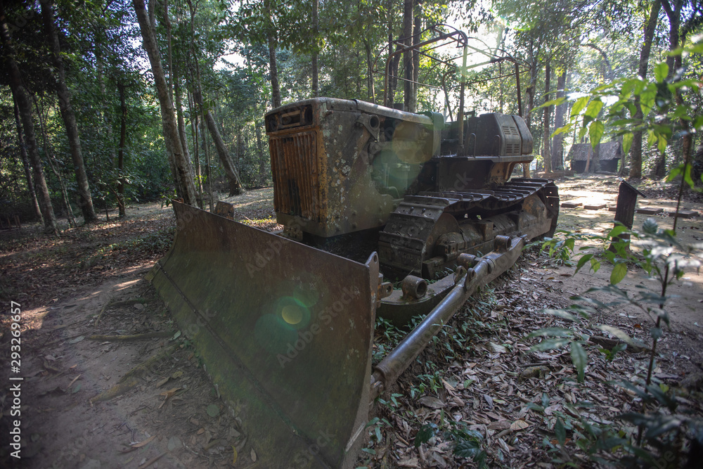 Antique tractor Antique tractor