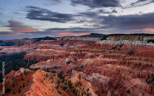 Εκτύπωση καμβά Cedar Breaks Sunrise