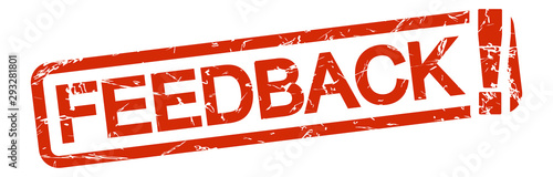 red stamp FEEDBACK!