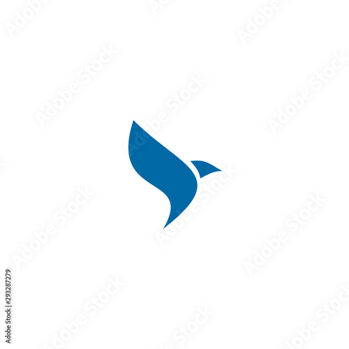 Bird logo design vector template