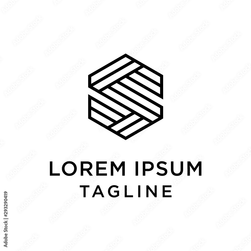 Wood logo vector design. Initial Letter s icon. Vector illustration Wood logo vector design. Initial Letter s icon. Vector illustration