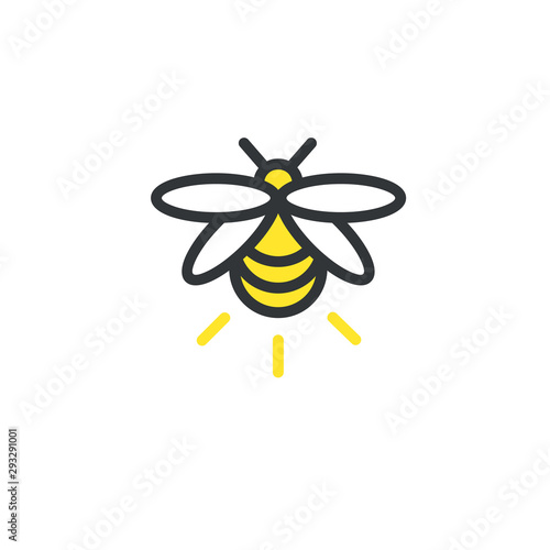 firefly  logo icon design vector