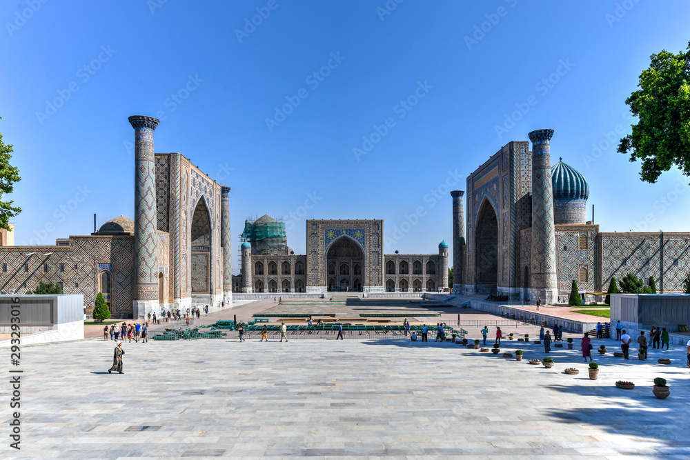 Obraz premium Registan - Samarkanda, Uzbekistan
