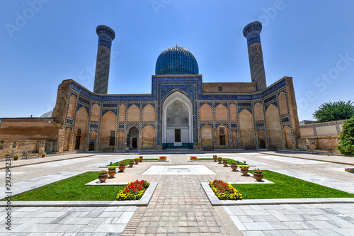 Schilderij op canvas Gur-Emir Mausoleum - Samarkand, Uzbekistan
