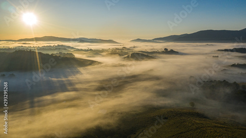 Foggy Sunrise