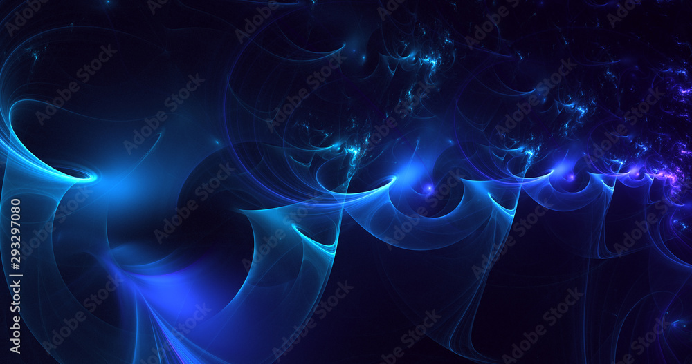 3D rendering abstract fractal polygon background 3D rendering abstract fractal polygon background