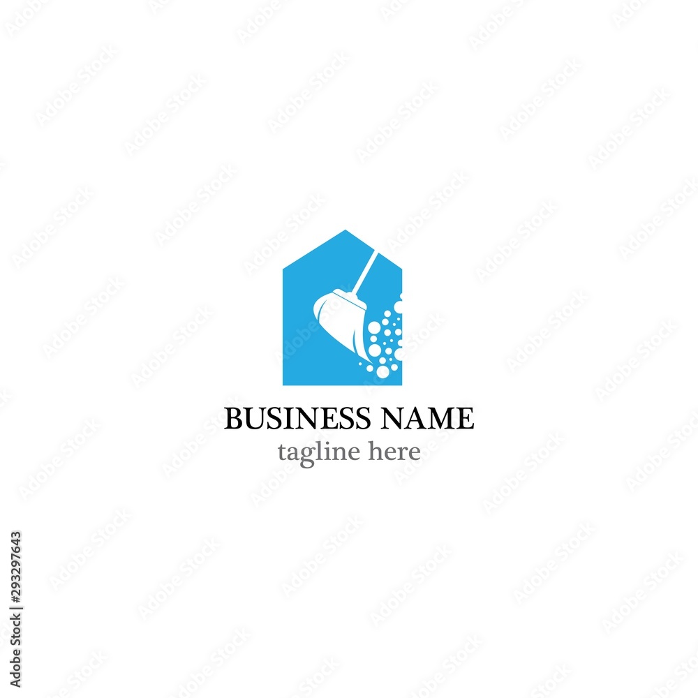 Clean logo template vector icon design Clean logo template vector icon design