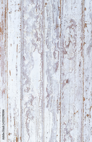 White vintage wooden background