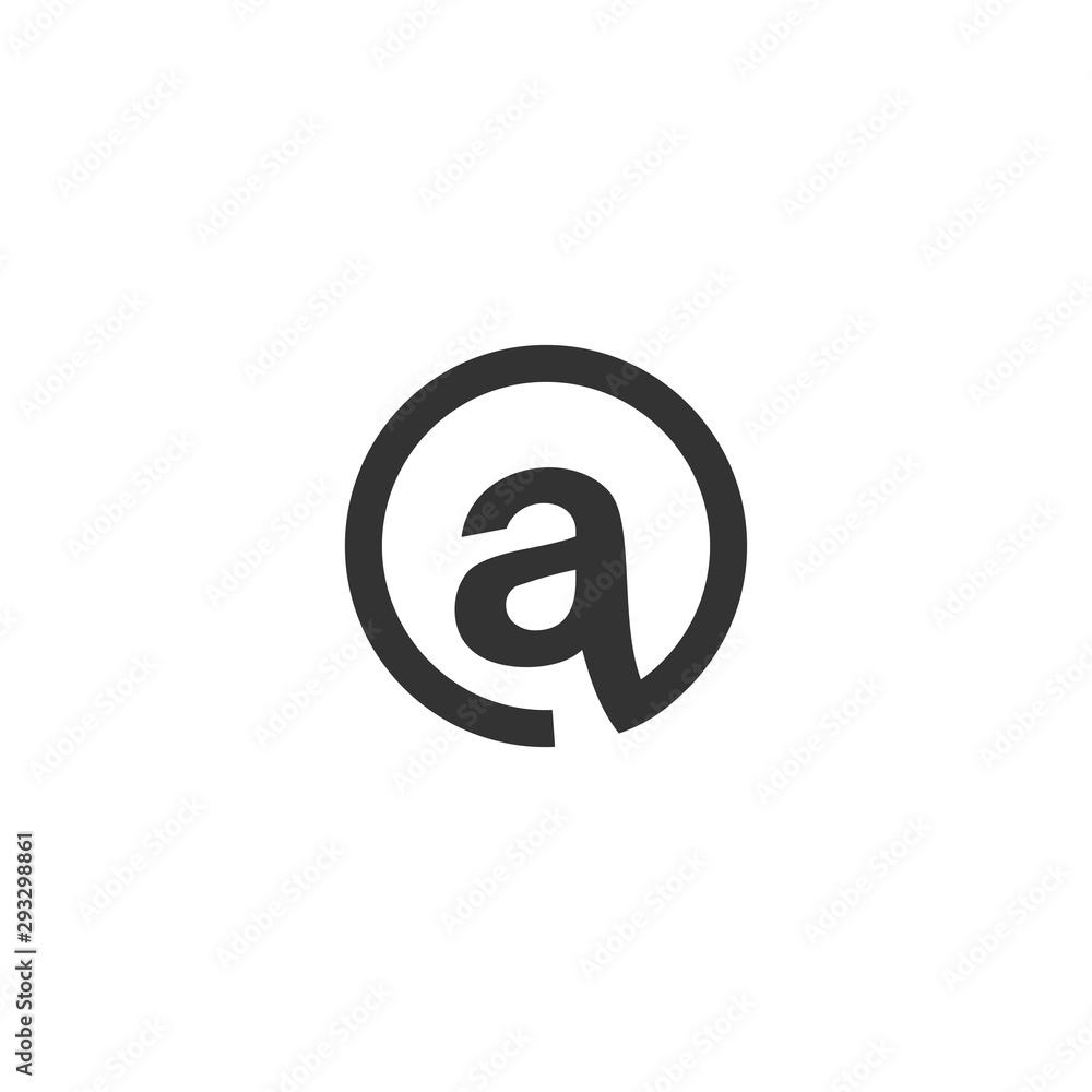 letter a logo template design vector, creative idea concept letter a logo template design vector, creative idea concept