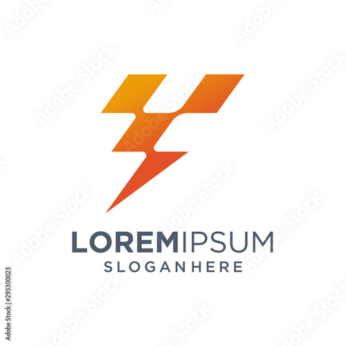Free Download electrical icon logo design vector for web - GFXLoad