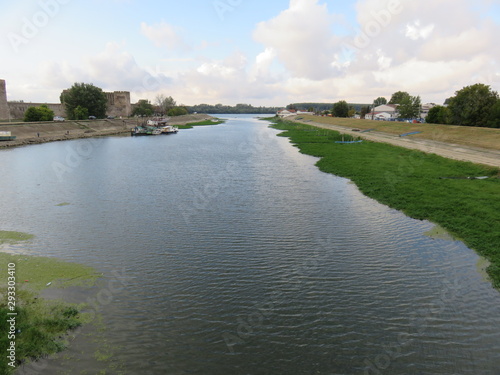 river channel with vegetation along the perimeter © Mladen