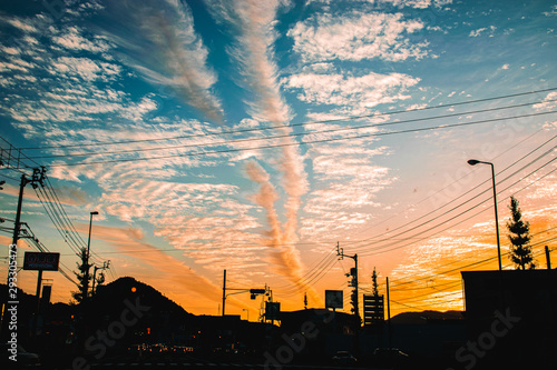 Wallpaper Mural 夕焼け Torontodigital.ca