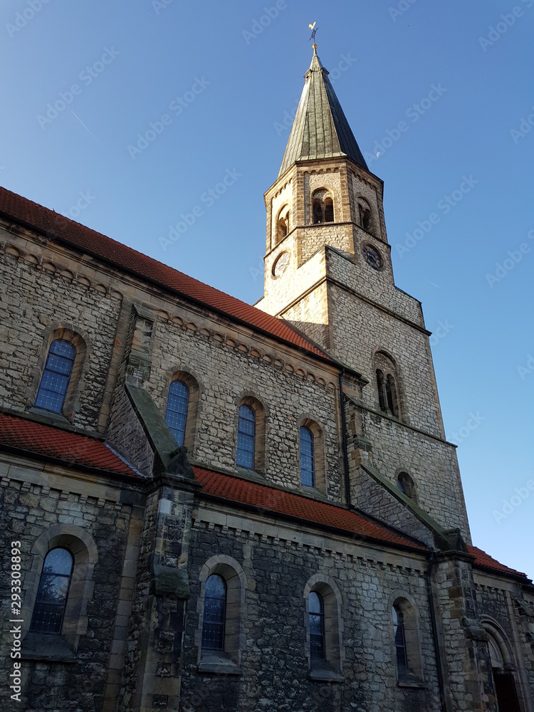 church, tower, architecture, religion, building, cathedral, old, europe, sky, city, landmark, travel, town, italy, blue, history, bell, historical, catholic, monument, ancient, historic, medieval, tou