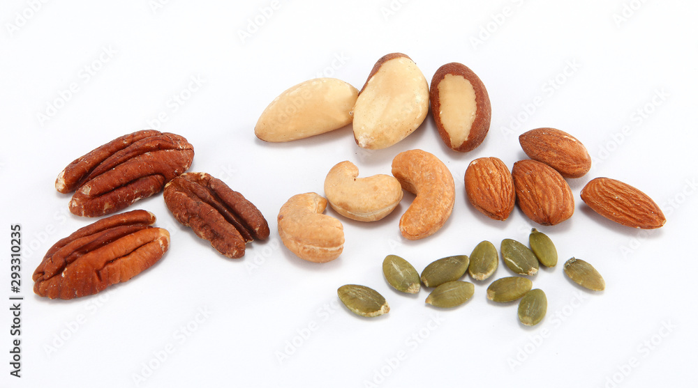 Mixed nuts are a snack food consisting of any mixture of mechanically or manually combined nuts. Almonds, walnuts, Brazil nuts, cashews, hazelnuts, and pecans are common constituents of mixed nuts. Mixed nuts are a snack food consisting of any mixture of mechanically or manually combined nuts. Almonds, walnuts, Brazil nuts, cashews, hazelnuts, and pecans are common constituents of mixed nuts.