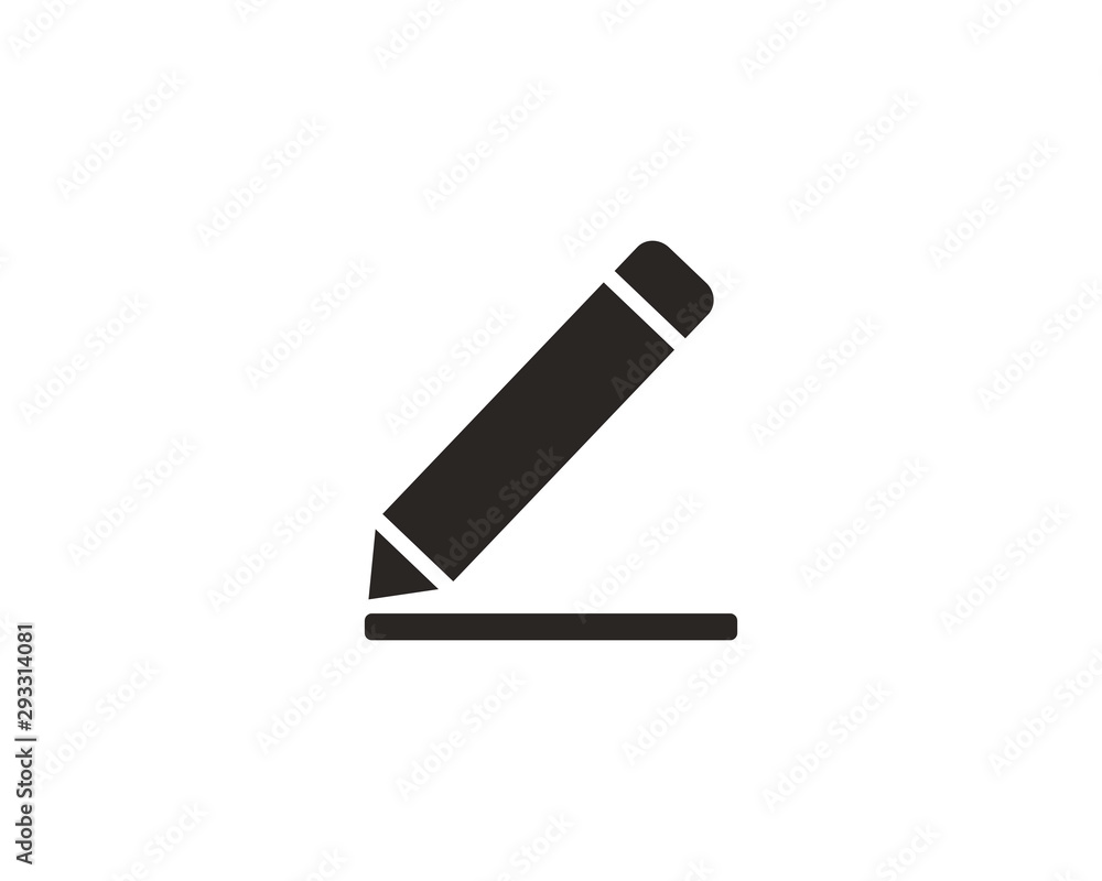 Pencil, write icon symbol vector Pencil, write icon symbol vector