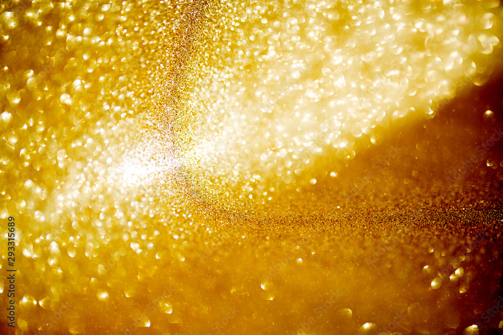 Gold glittering background Gold glittering background