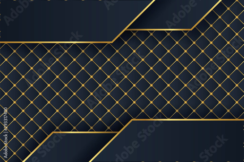 Luxury black background with 3d style.