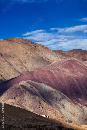 House in Himalayas, Ladakh, India photo