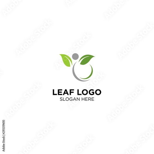 creative leaf logo design templates