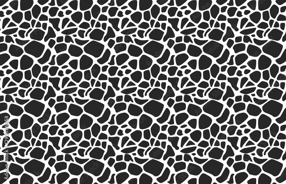 Obraz premium Animal skin background. Seamless pattern, illustration