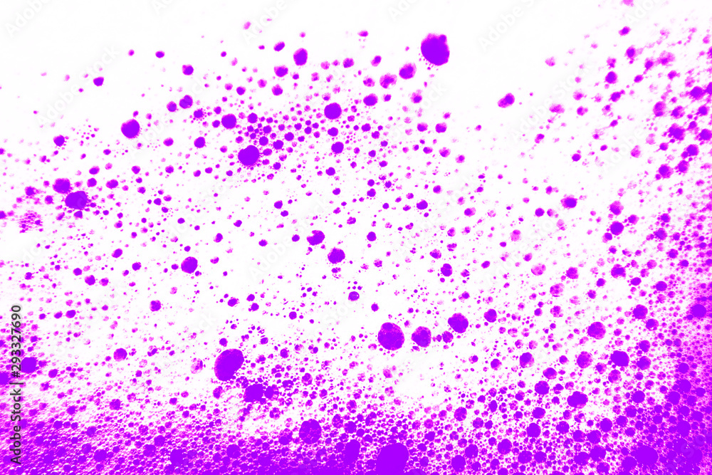 Beautiful abstract texture color white and pink bubbles background in water on pink background pattern clear soapy shiny Beautiful abstract texture color white and pink bubbles background in water on pink background pattern clear soapy shiny