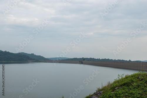 Khun Dan Prakarnchan Dam in Nakhon Nayok Thailand