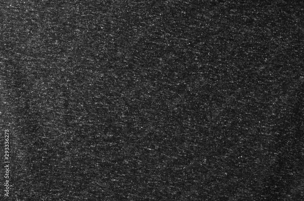 Fototapeta premium Wrinkly, crumpled black canvas texture and background