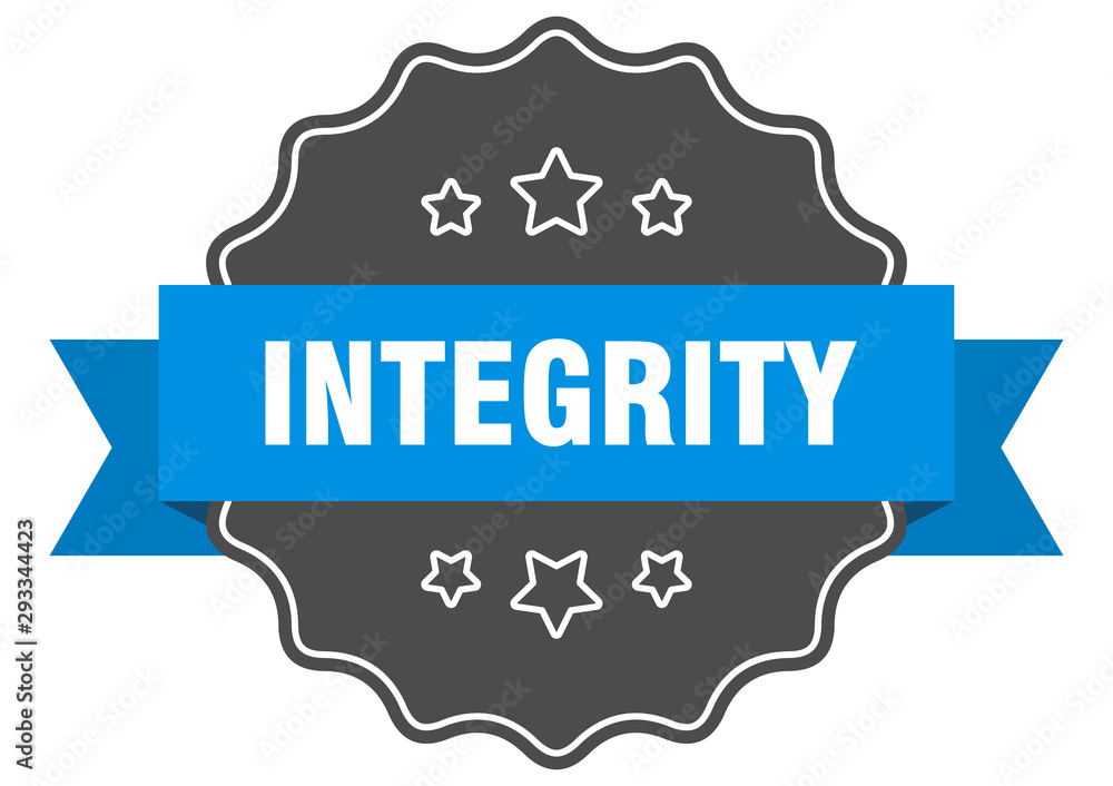 integrity blue label. integrity isolated seal. integrity