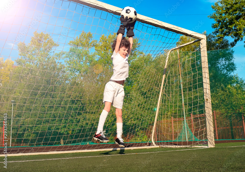 Child goalkeeper best sale