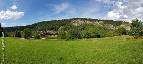 Landscape near Essing in Germany